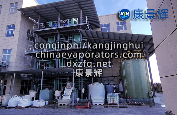 8.5t/h氯化鈉雙效MVR蒸發結晶系統